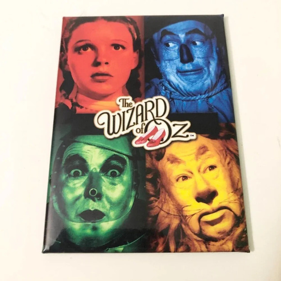 Lot of 3 Magnets Wizard of Oz Willy Wonka Star  Trek Ata Boy Magnets - Picture 3 of 14